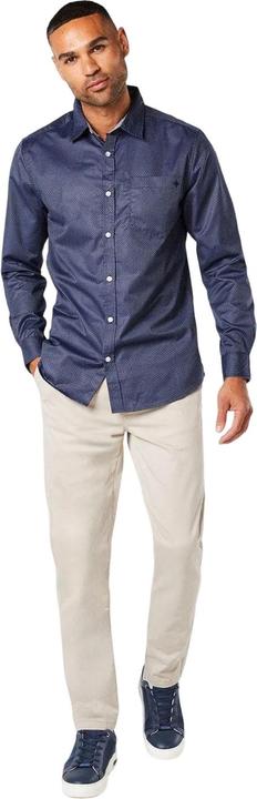 Actual product image Universal Textiles Mens Zizi Textured Long-Sleeved Shirt (S)