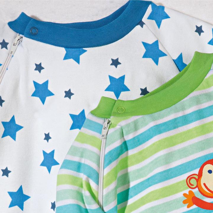 Image du produit Erwin Müller Pyjama pour bébé, lot de 2 (50, 56)