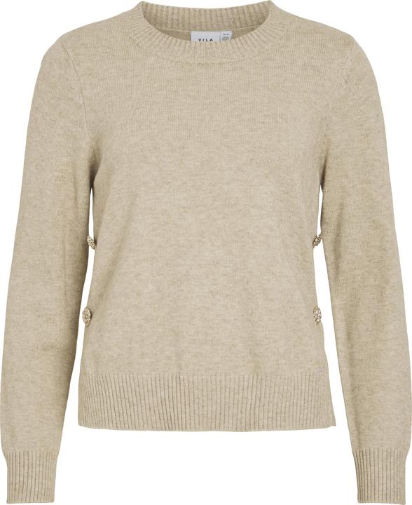 Vila Rundhals Strickpullover (L)