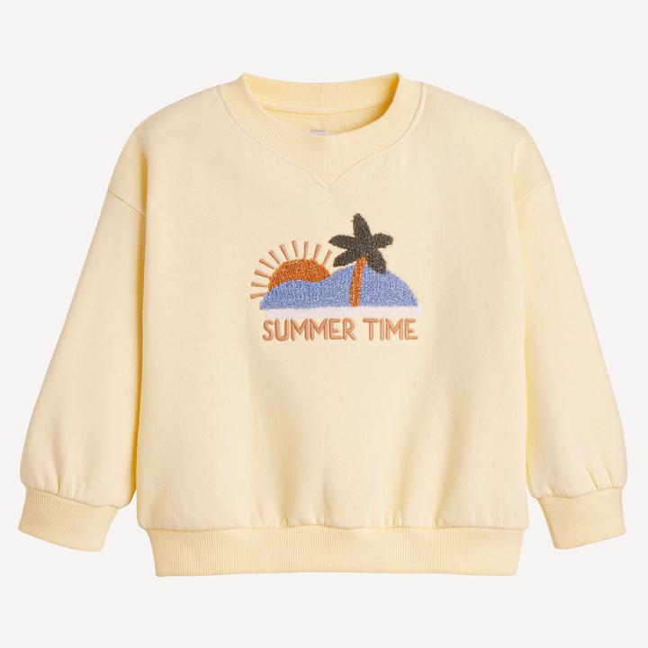 Immagine prodotto La Redoute Collections Sweatshirt mit Stickerei und Rundhalsausschnitt (102)
