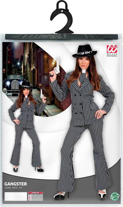 Image du produit Widmann Girlboss Gangster (L)