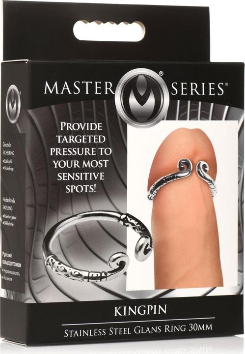 Produktbild Master Series XR Brands Edelstahl Glansring Silber (2.40 cm)