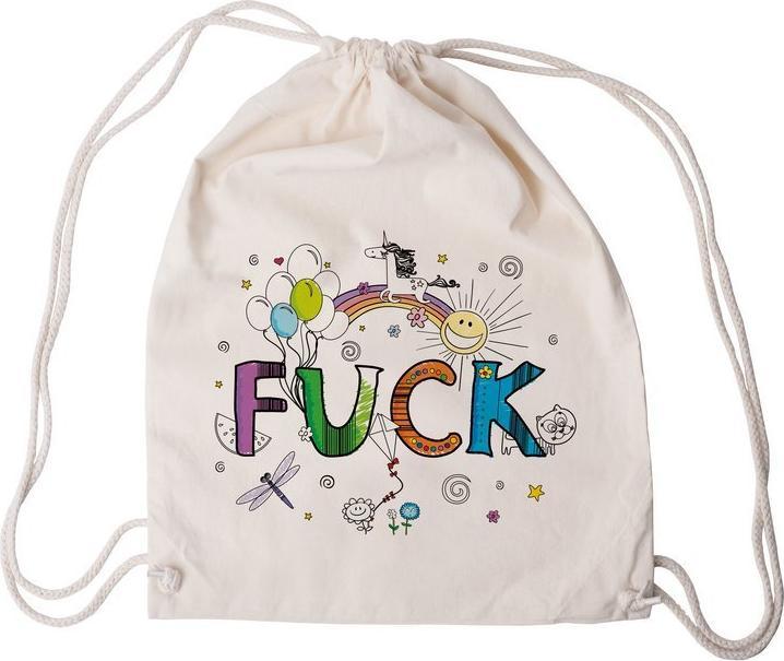Actual product image FUCK - Gym bag