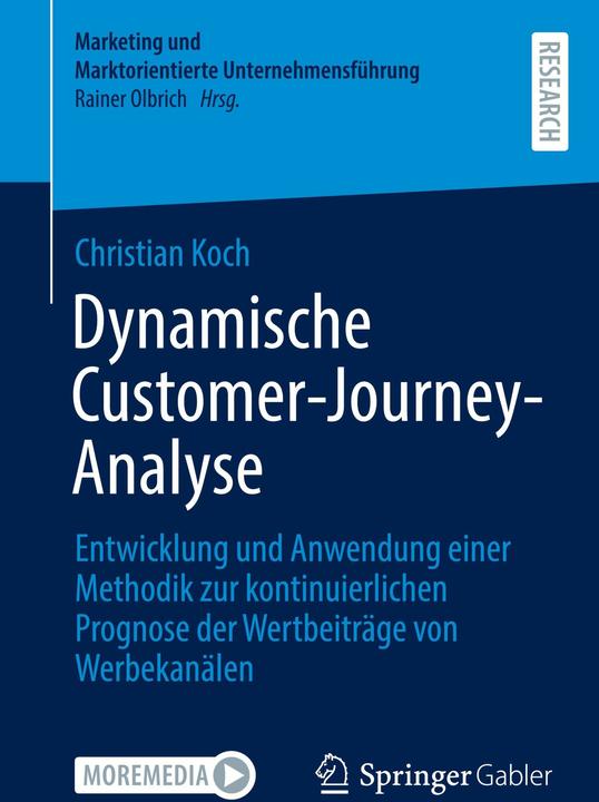 Produktbild Dynamische Customer-Journey-Analyse (Deutsch, Christian Koch, 2024)