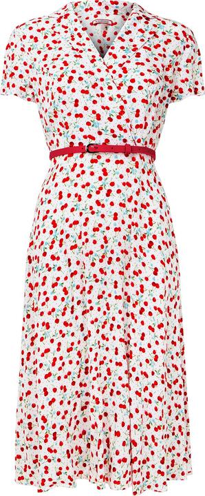Joe Browns PETITE Cherry Print Tie-Waist Midi