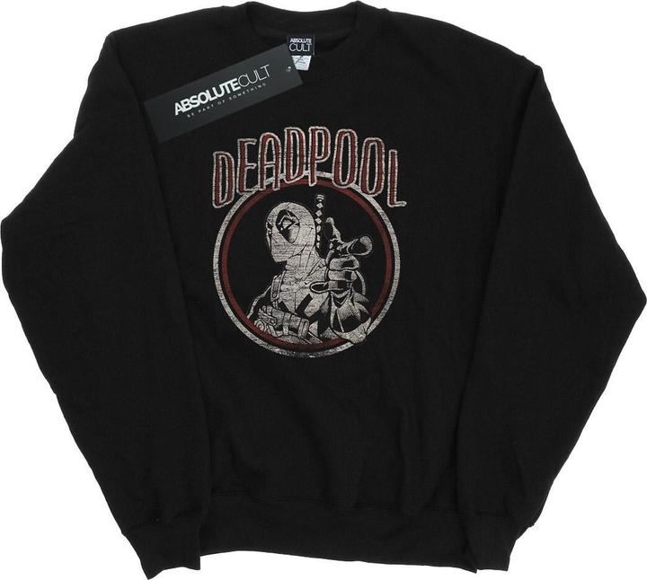 Deadpool Vintage Circle Sweatshirt (M)