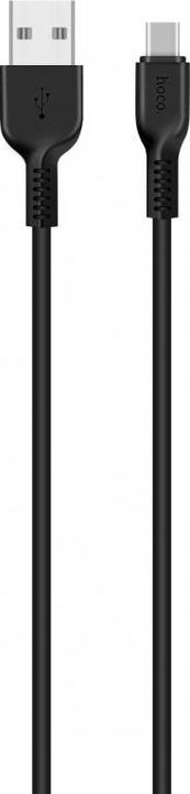 Partner Telecom USB-A to USB-C X20, 18W, 2A, 1m, black (1 m, USB 3.0)