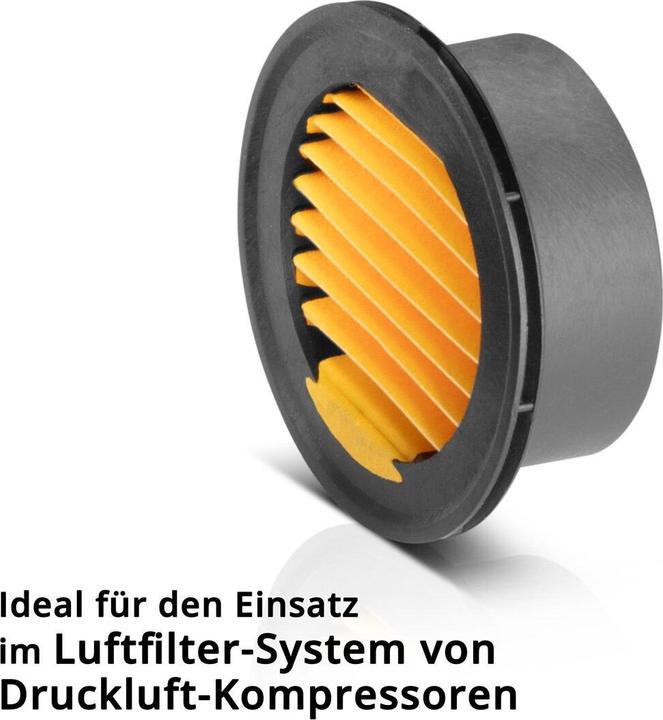 Produktbild Stahlwerk Luftfilter für Druckluft-Kompressor 4er Set Zubehör Kompressoren