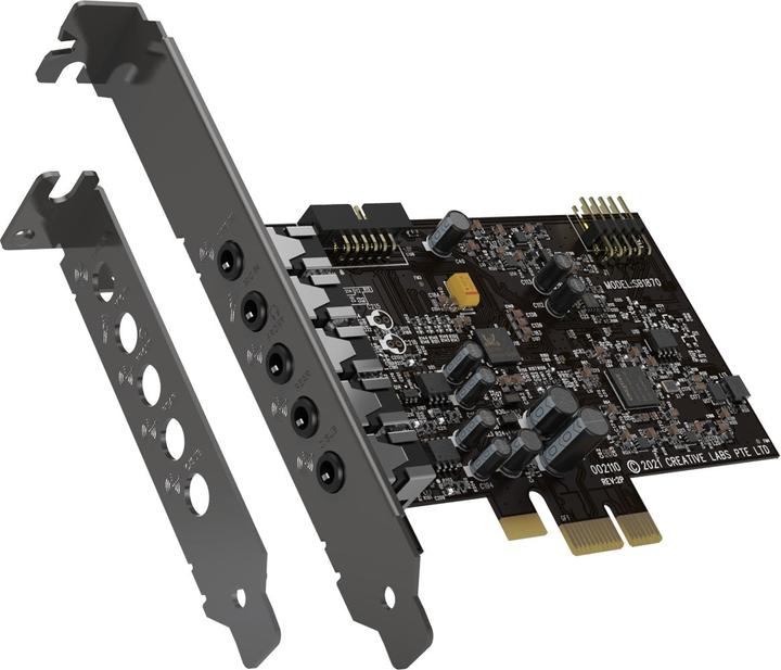 Creative Sound blaster audigy fx v2 Eingebaut 5.1 Kanäle PCI-E (Mini PCI Express)