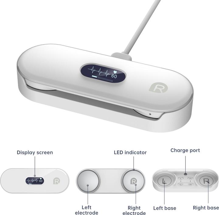 Actual product image ViatomTech DuoEK S - ECG Monitor