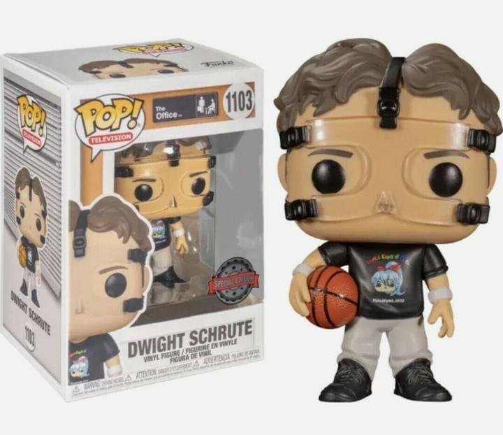 Image du produit Funko POP! The Office Dwight Schrute (basket-ball)