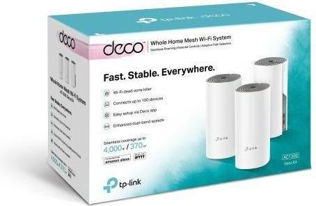 Immagine prodotto TP-Link Deco E4 WLAN Mesh 1-pack Set (AC1200)