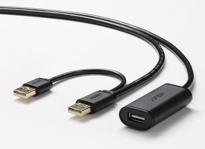Produktbild Ugreen USB 2.0 Verlängerungskabel mit Repeater Signal Booster (10 m, USB 2.0)
