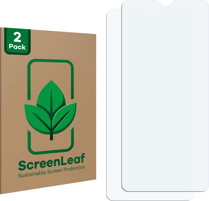 Immagine prodotto ScreenLeaf Pellicola protettiva sostenibile Pellicola protettiva dello schermo chiara trasparente (2 Pezzo/i, Xiaomi Redmi Note 8 Pro)