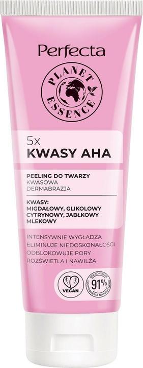 Produktbild Perfecta Planet Essence Natural Acid Facial Scrub 5X Aha Acids 75Ml (Reinigungstücher, 75 ml)