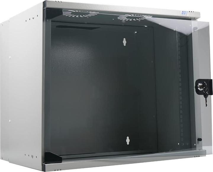 Immagine prodotto EFB Elektronik 19- 04U custodia pieghevole a parete, profondità 450 mm, 1 pezzo, tariffa flat, RAL9005 (4 HE, Rack da 19 pollici)