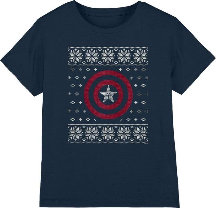 Immagine prodotto Captain America Maglietta Scudo Bambini (104)