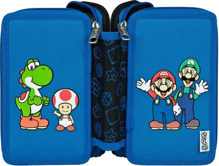 Immagine prodotto Undercover Gefülltes Federmäppchen Super Mario 3-Fächer