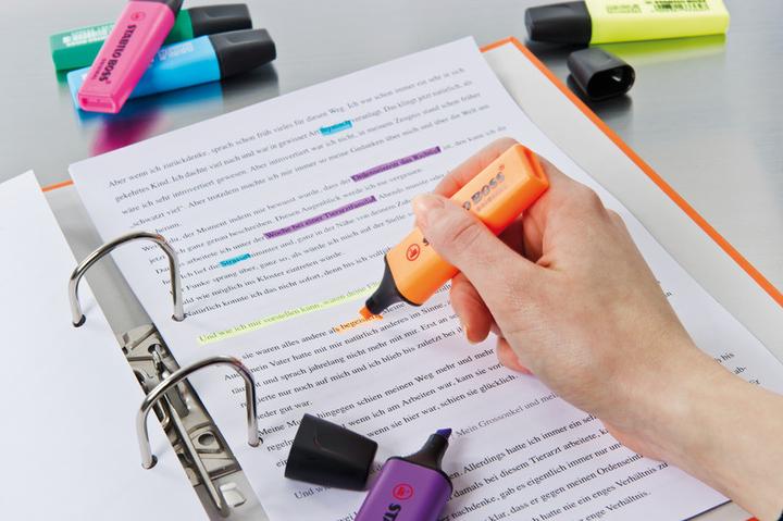 Actual product image STABILO Boss Highlighter (Orange, 2 mm, 1 x)