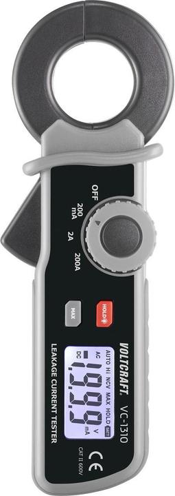 Produktbild Voltcraft VC-1310 Leckstromzange (CAT II 600V)