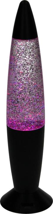 Produktbild Glitzer-LED-Lampe mit Farbwechsel, 34 cm