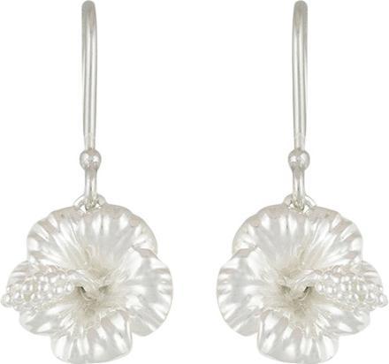 Immagine prodotto Steinkult Orecchini "Hibiscus Éclat" placcati in argento (Ottone placcato argento sterling)