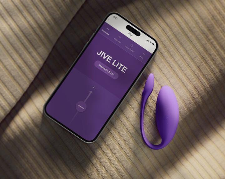 Produktbild We-Vibe Jive Lite appgesteuerter Love Egg Vibrator