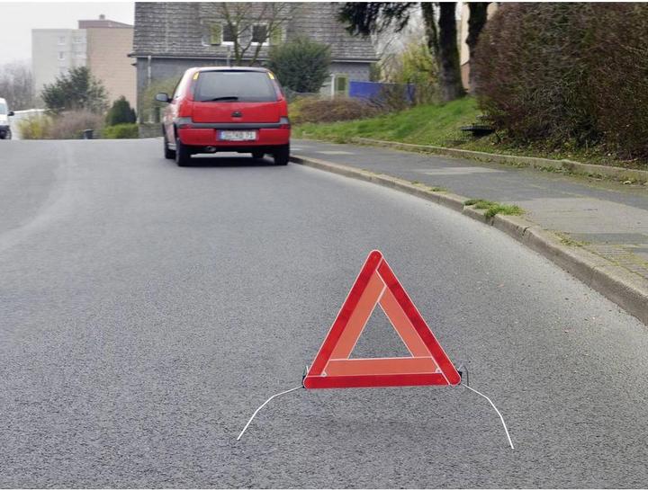 Actual product image APA Warning triangle