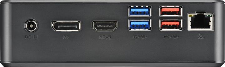 Actual product image Shuttle XPC Nano PC NC40U3, Intel Core i3-1215U, 1x HDMI, 1x DP,1xUSB-C/DP, 6x USB3.2, 1x 2.5" (Intel Core i3-1215U)
