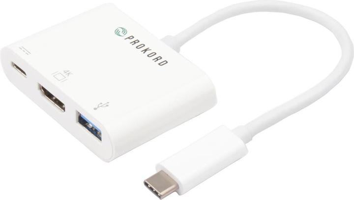 Actual product image Prokord USB-C ADAPTER HDMI 4K + USB3.0