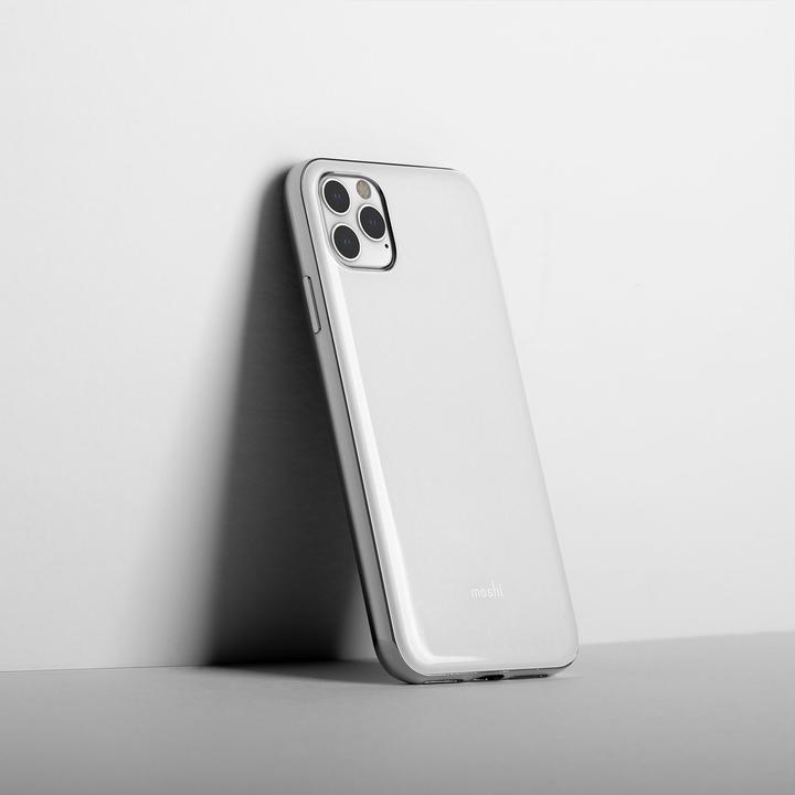 Actual product image Moshi iGlaze for iPhone 11 Pro Max - Pearl White (Apple iPhone 11 Pro Max)