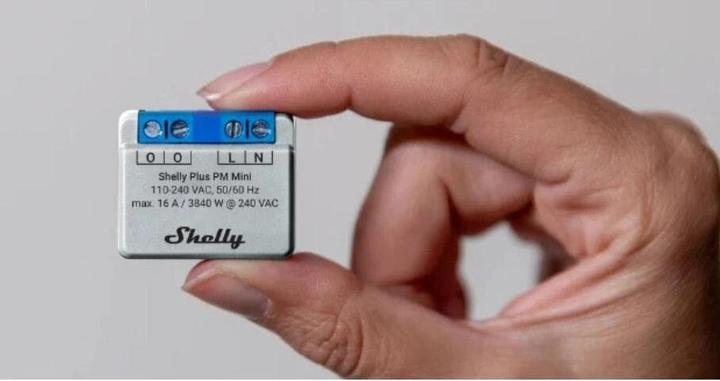 Actual product image Shelly Plus PM Mini