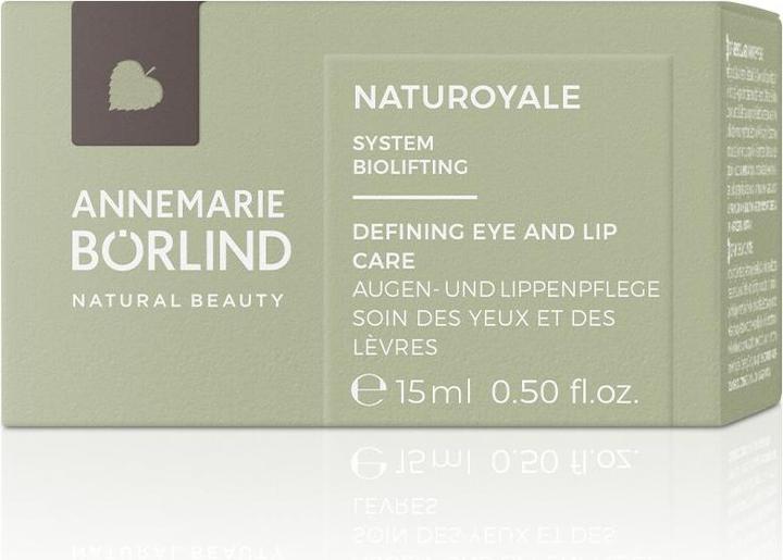 Actual product image Annemarie Börlind Börlind Naturoyale Defining Eye & Lip Care (Crème, 15 ml)