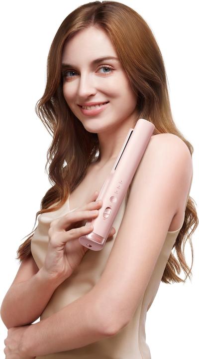 Actual product image Dreame Hair Straightener-Pink (Straightening iron)