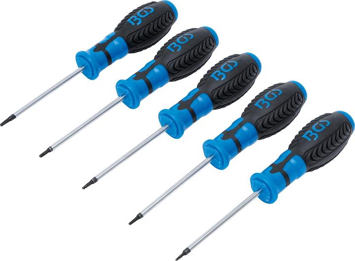 Produktbild BGS Schraubendreher-Satz T-Profil (für Torx) mit Bohrung T6 - T10 5-tlg. (T-profil)
