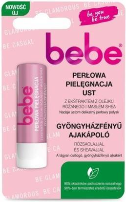Actual product image Bebe Pearl Lipstick With Rose Oil Extract And Shea Butter 4.9G