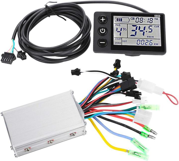 Eboxer E-Bike-Controller mit LCD-Display (E-Bike Akku)