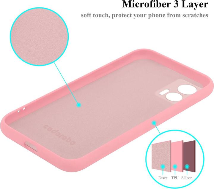 Immagine prodotto Cadorabo Custodia TPU Liquid Silicone Case (Motorola Edge 30 Neo)