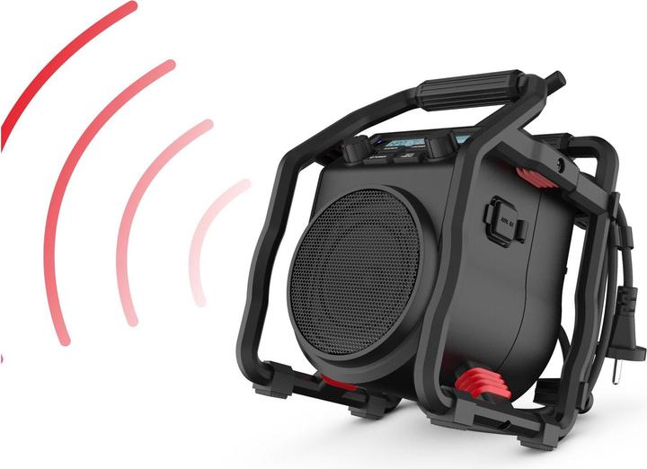 Immagine prodotto PerfectPro Radio da cantiere UBOX 400R (DAB, FM, Bluetooth)