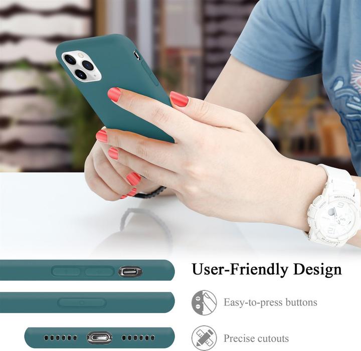 Immagine prodotto Cadorabo Copertura della cassa del silicone liquido TPU (Apple iPhone 11 Pro)