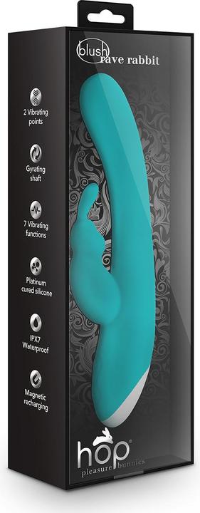 Produktbild Blush Hop Rave Rabbit Plus - Pleasure Massager for Women - Wireless Rabbit Vibrator Dildo - Female S