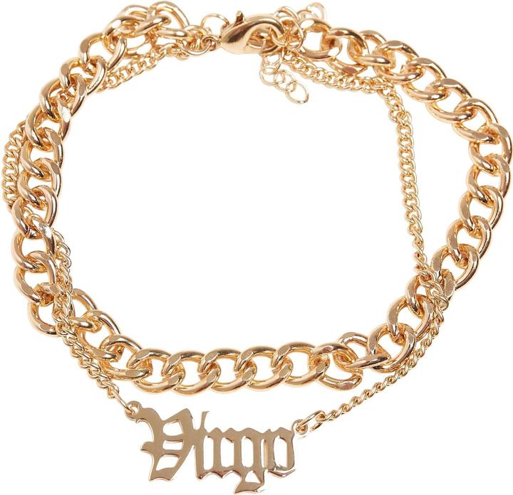 Produktbild Urban Classics Zodiac Golden Anklet (20% rostfreier Stahl, 80% Eisen)