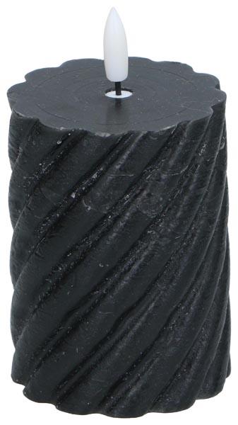 Arti Casa LED Kaars tw blck Ø7,5xh10cm (1 x)