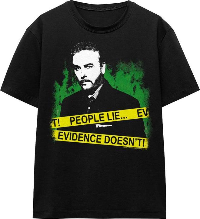 Actual product image Csi: NY Unisex Adult People Lie T-Shirt (S)