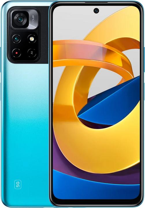 Produktbild Xiaomi Poco M4 Pro (128 GB, Cool Blue, 6.60", Dual SIM, 50 Mpx, 5G)