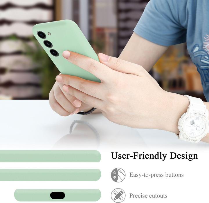 Actual product image Cadorabo Bumper TPU Liquid Silicone Case (Samsung Galaxy S23+)