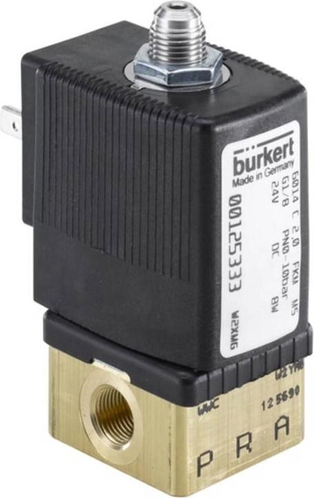 Bürkert Magnetventil 3-Wege 1/8"