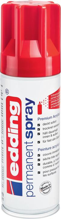 Produktbild Edding Permanentspray (Verkehrsrot, 0.20 l)