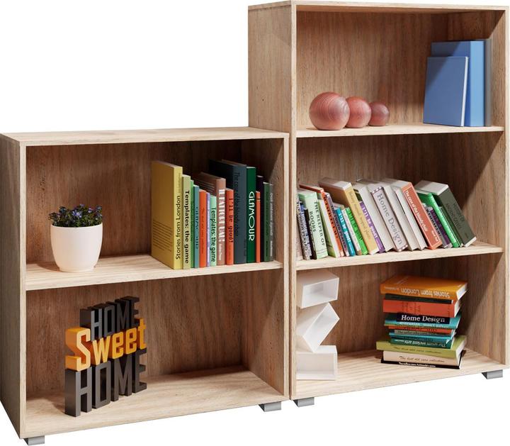 Produktbild Casaria Bücherregal (115 x 120 x 28 cm)