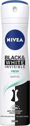 Produktbild NIVEA Invisible Black & White Fresh (Spray, 150 ml)